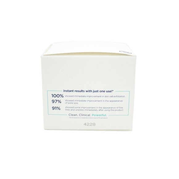 m-61 Powerful Skincare Power Glow 1 min Exfoliating Facial Peel 30 Treatment New - Picture 4 of 7